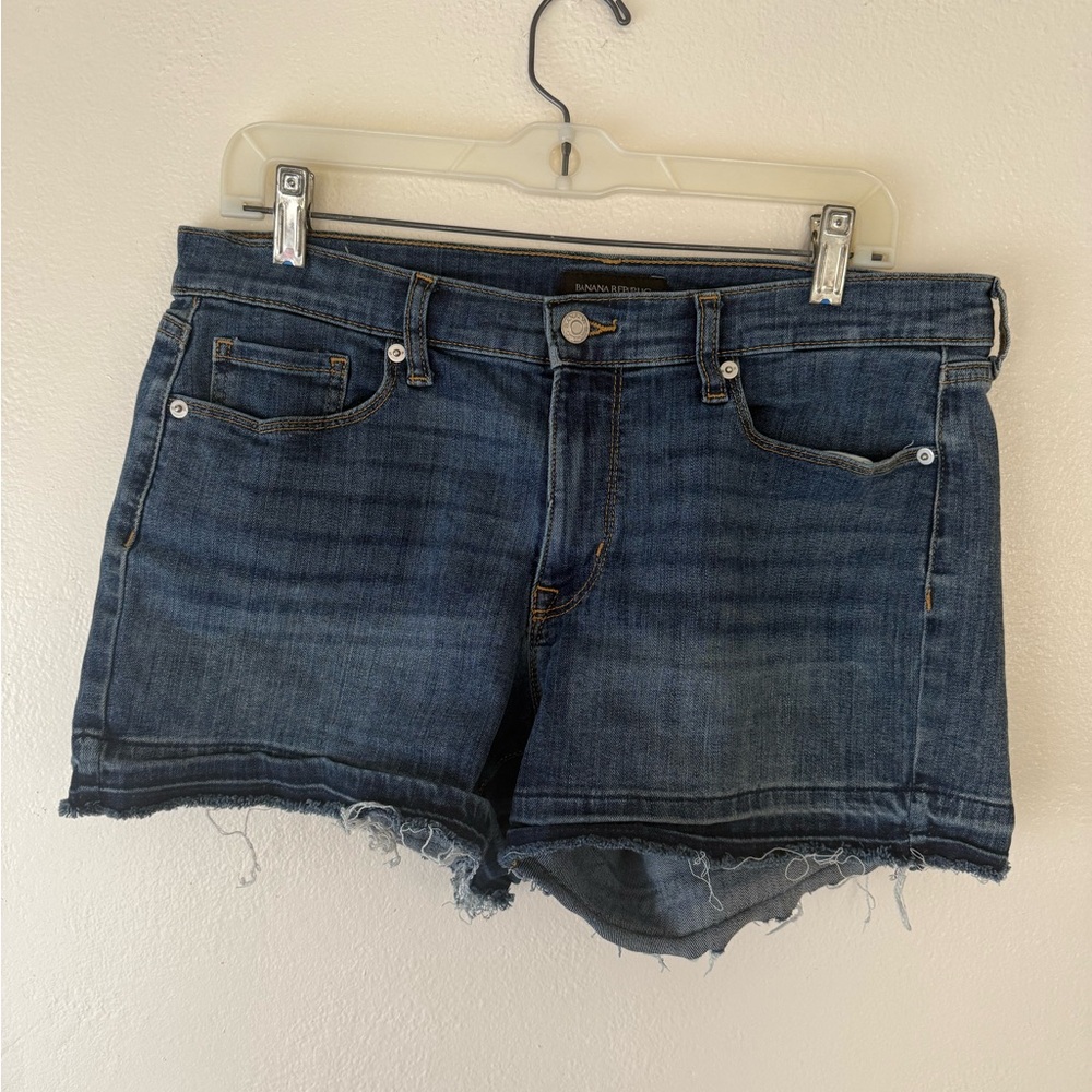 Banana Republic Dark Blue Jean Shorts